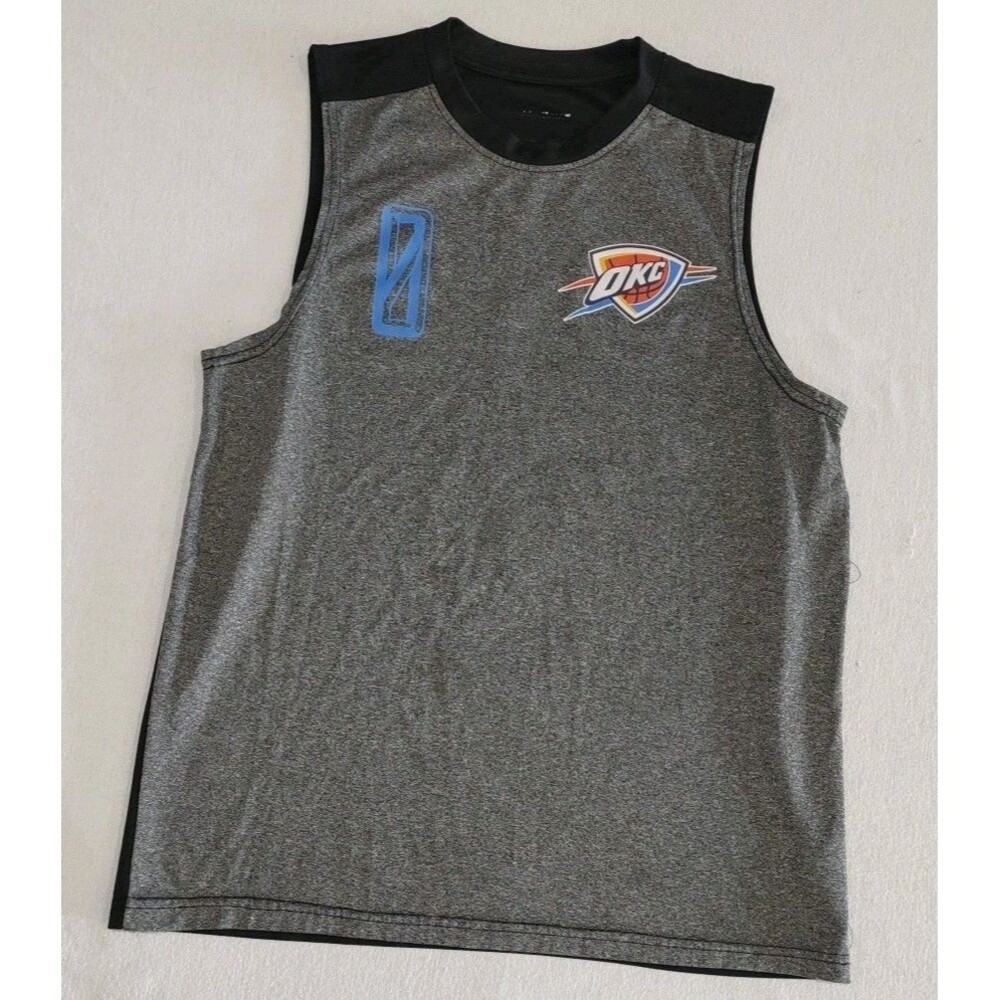 RUSSELL WESTBROOK OKC THUNDER 0 JERSEY SHIRT Sleeveless Jersey UNK Adult Medium